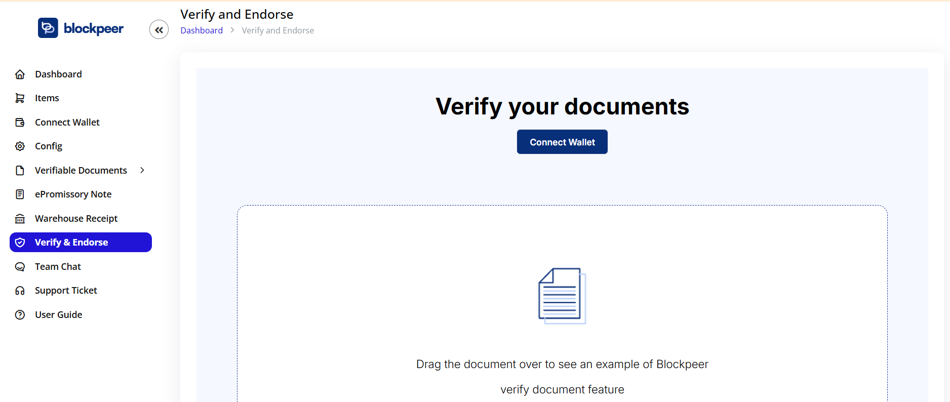 Verify &amp; Endorse
