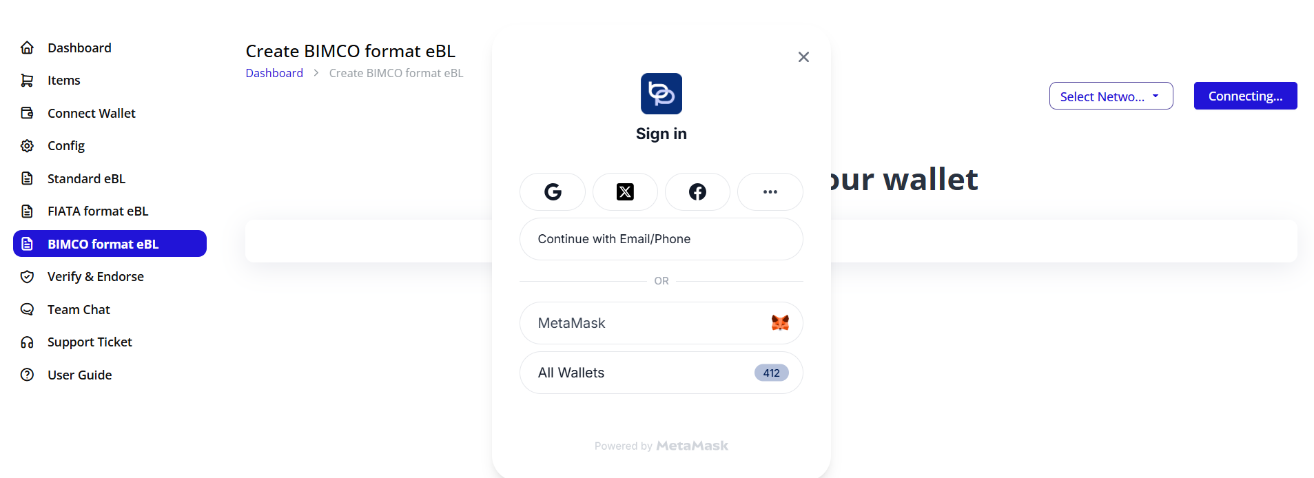 Connect Wallet